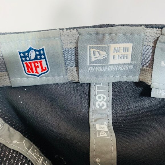 New Era Denver Broncos Hat Cap Size M/L Orange Blue Flex Stretch Fitted 39Thirty - Picture 8 of 8